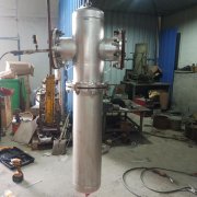 螺桿空壓機旋風氣水分離器 DN150螺旋氣液分離器